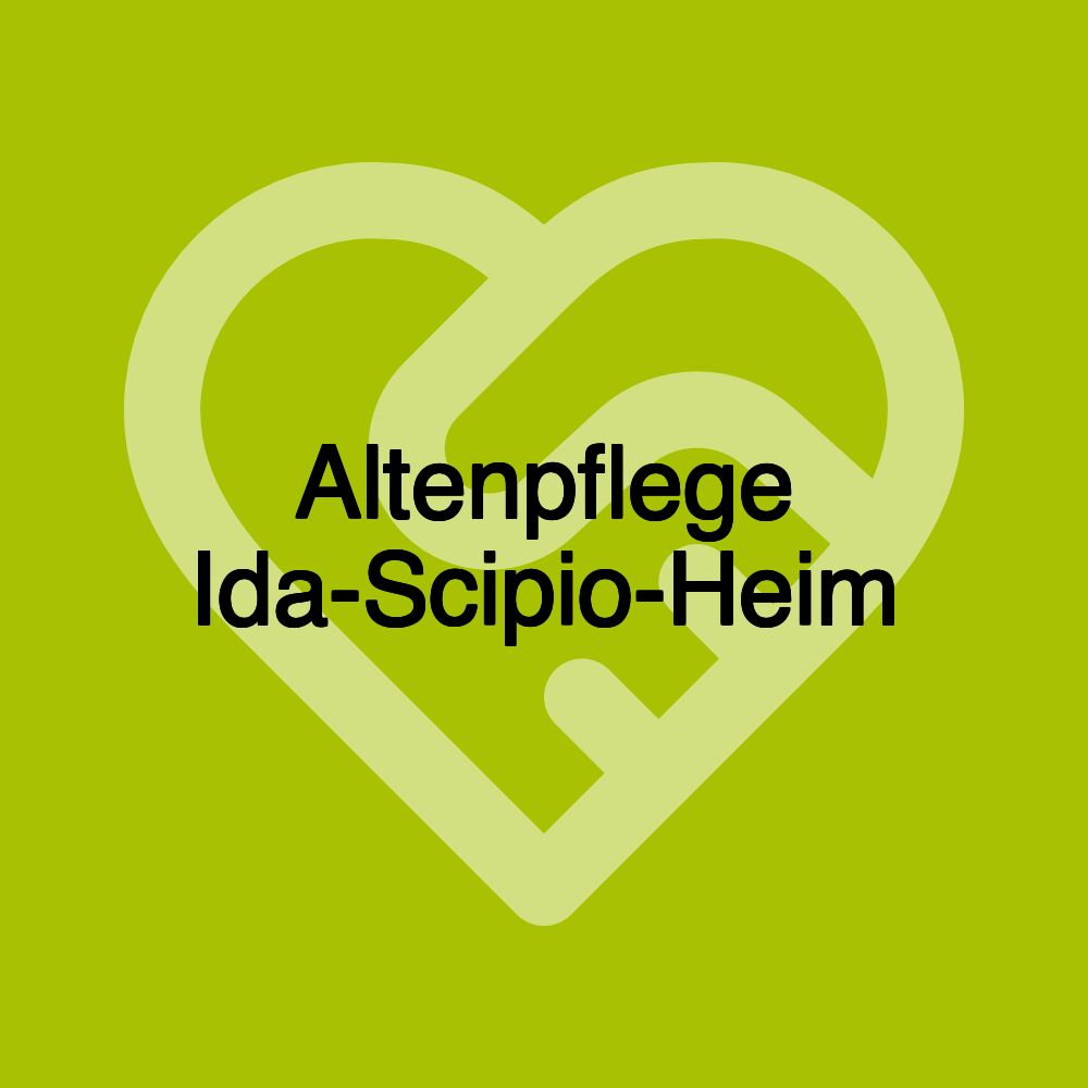 Altenpflege Ida-Scipio-Heim