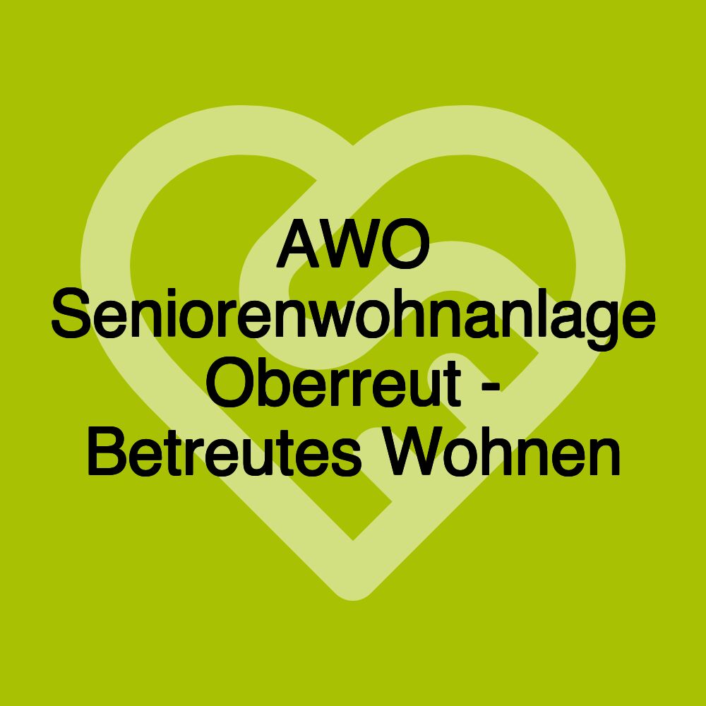 AWO Seniorenwohnanlage Oberreut - Betreutes Wohnen