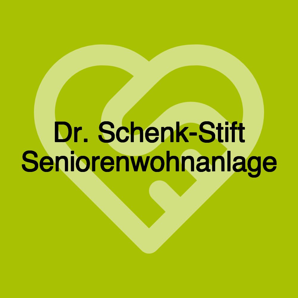 Dr. Schenk-Stift Seniorenwohnanlage