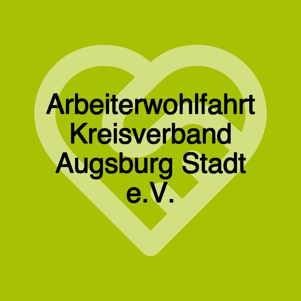 Arbeiterwohlfahrt Kreisverband Augsburg Stadt e.V.