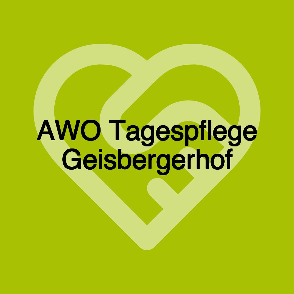 AWO Tagespflege Geisbergerhof