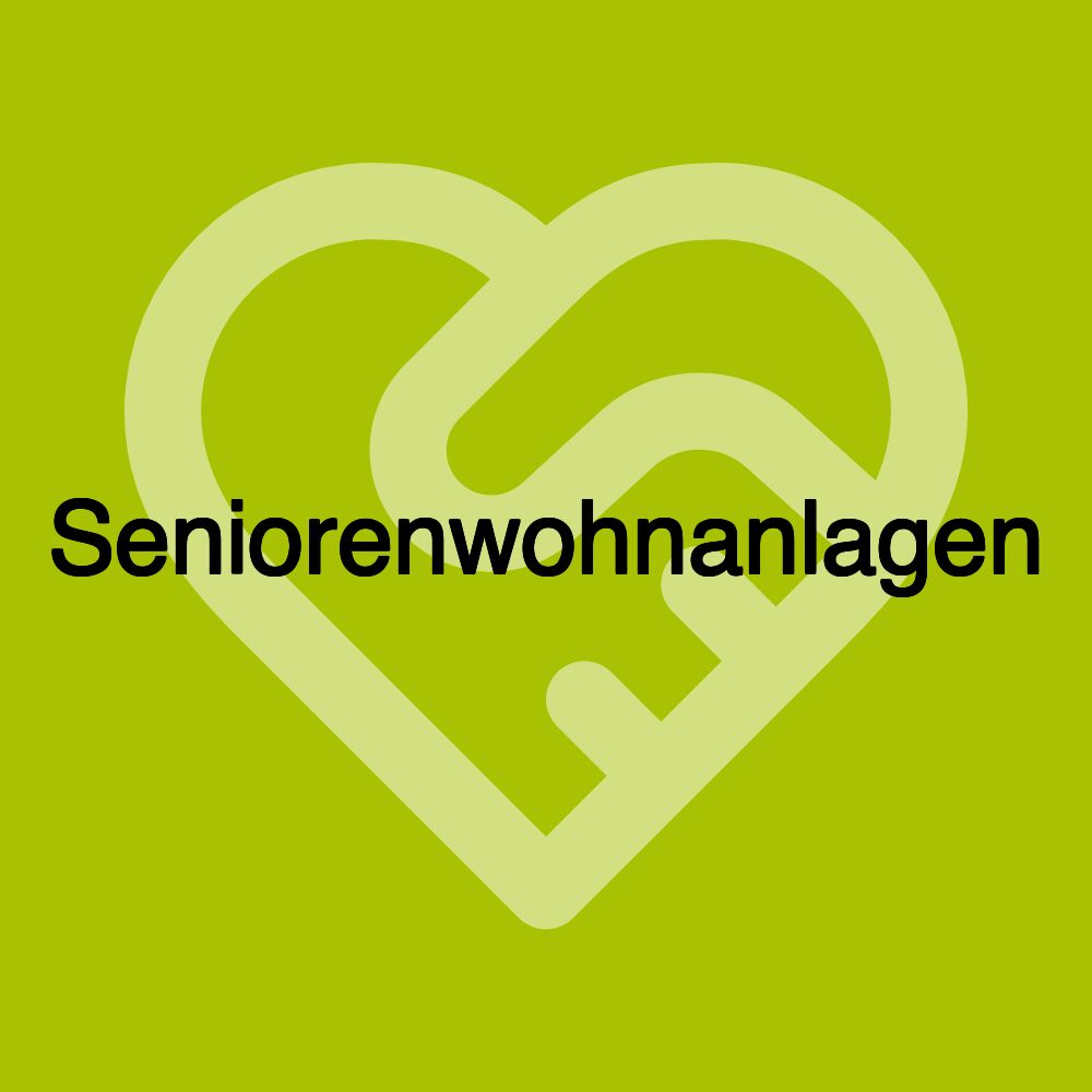 Seniorenwohnanlagen