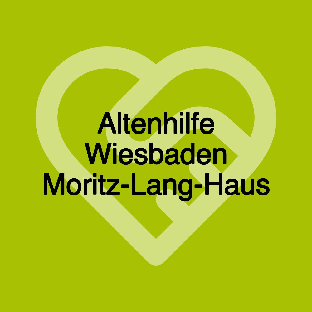 Altenhilfe Wiesbaden Moritz-Lang-Haus