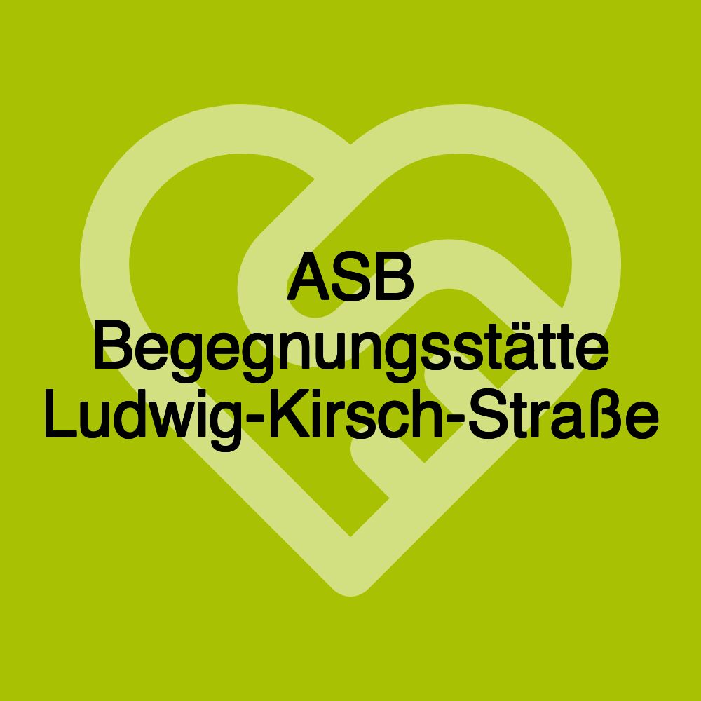 ASB Begegnungsstätte Ludwig-Kirsch-Straße