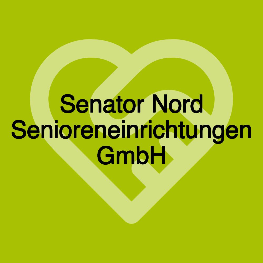 Senator Nord Senioreneinrichtungen GmbH