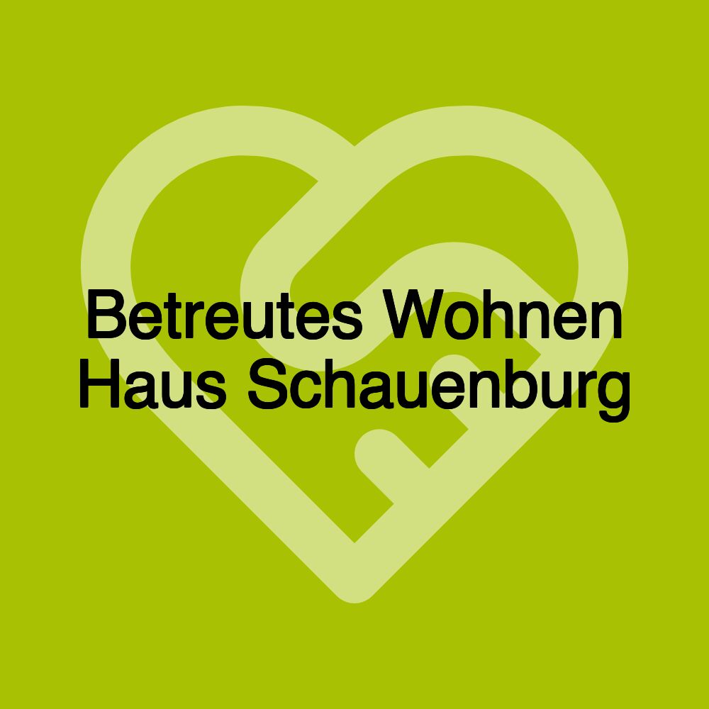 Betreutes Wohnen Haus Schauenburg