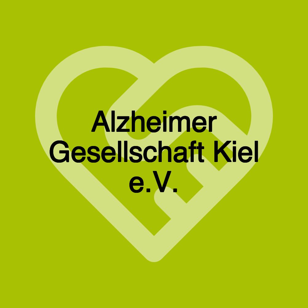 Alzheimer Gesellschaft Kiel e.V.