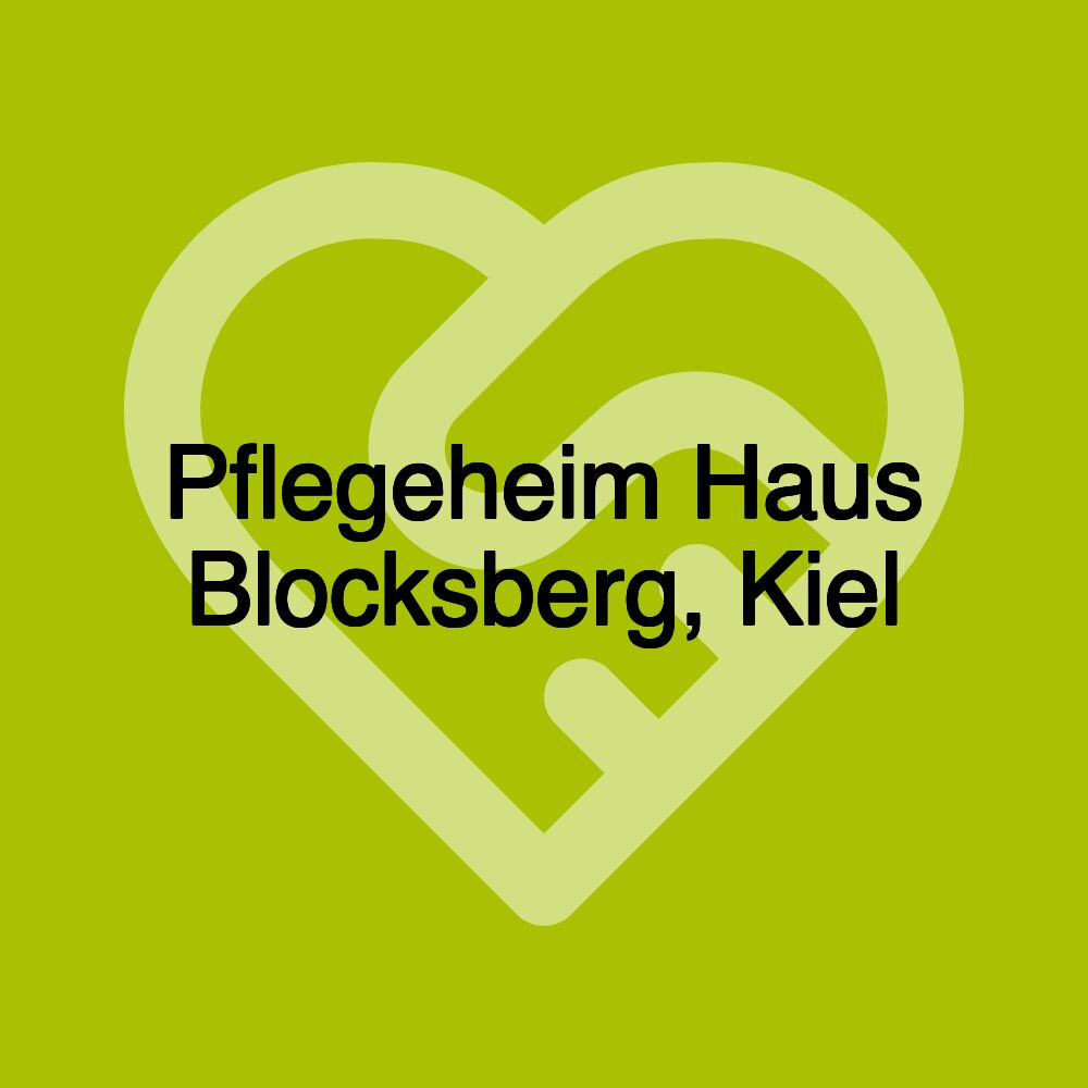 Pflegeheim "Blocksberg"