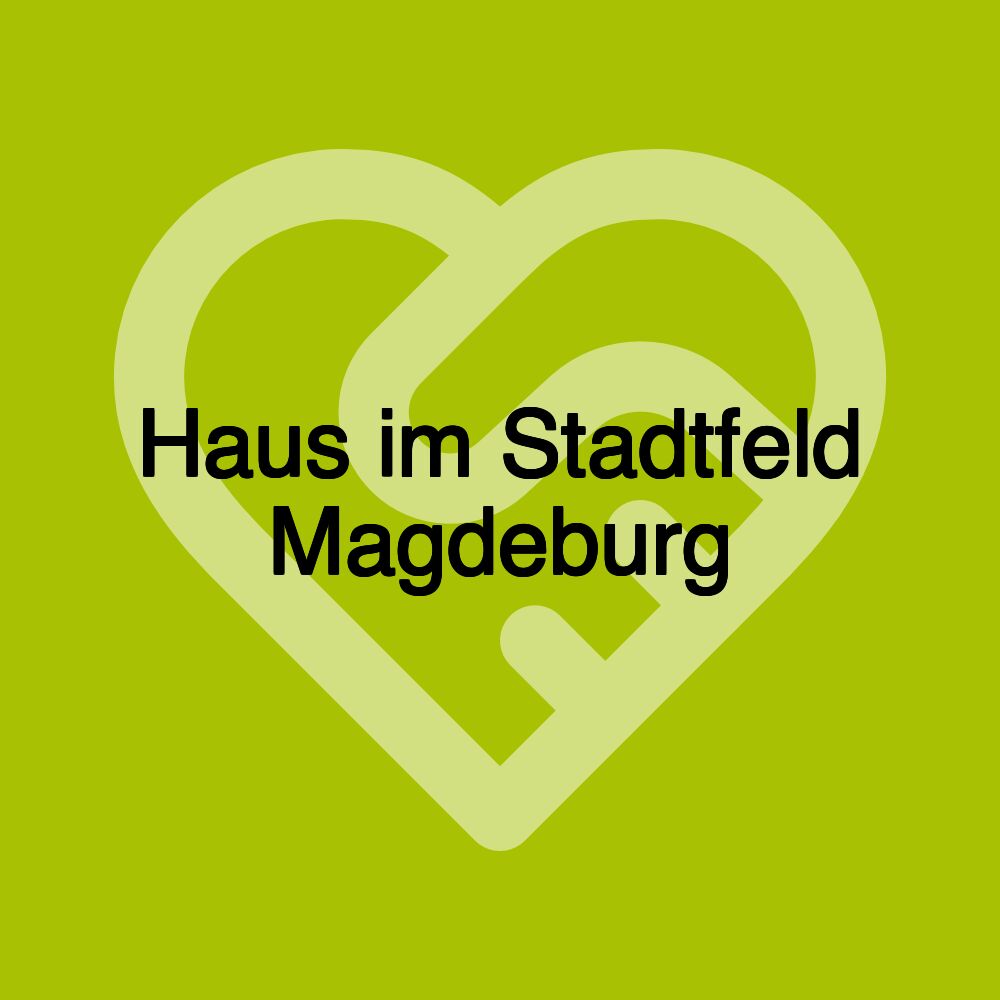 Haus im Stadtfeld Magdeburg