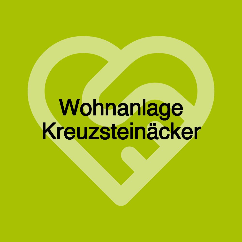 Wohnanlage Kreuzsteinäcker