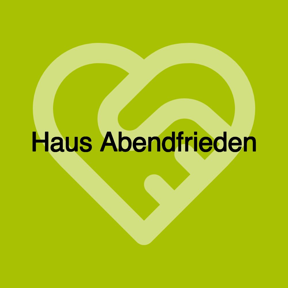 Haus Abendfrieden