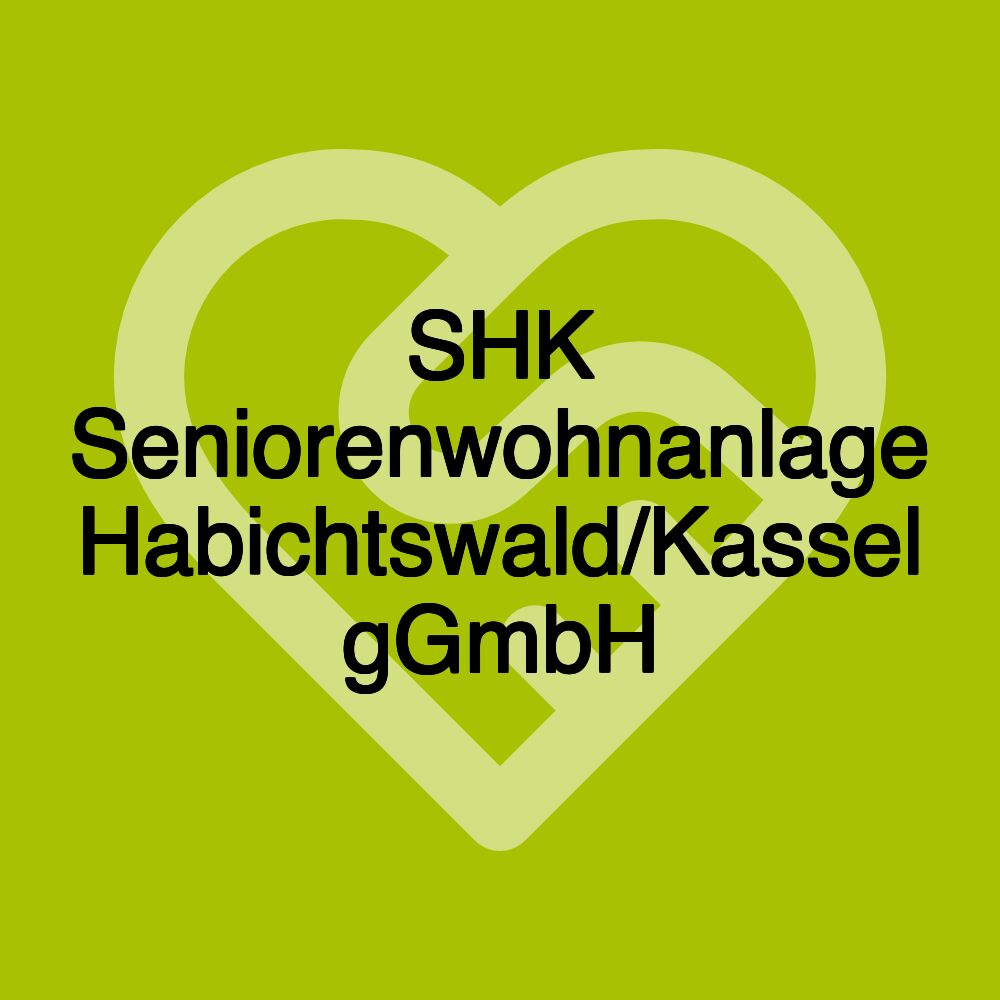 SHK Seniorenwohnanlage Habichtswald/Kassel gGmbH