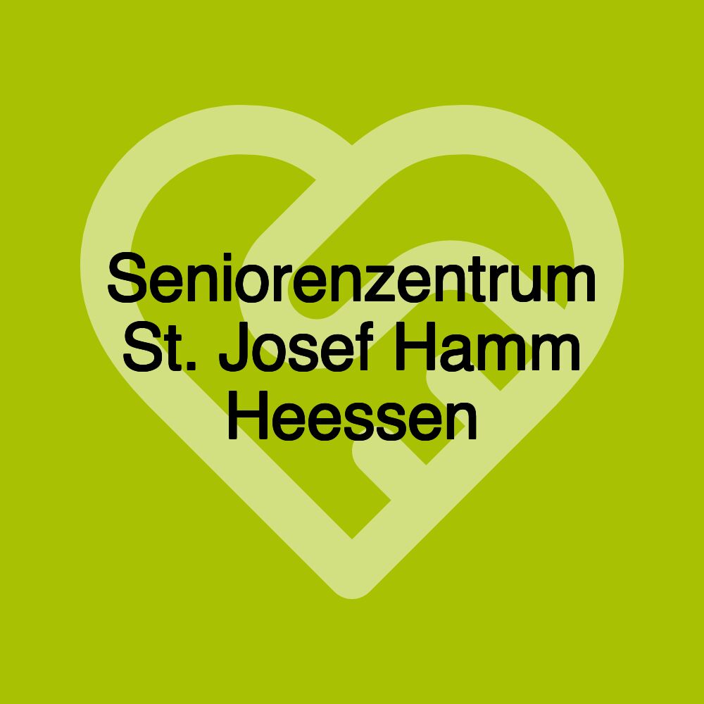 Seniorenzentrum St. Josef Hamm Heessen