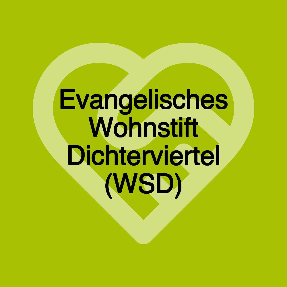 Evangelisches Wohnstift Dichterviertel (WSD)