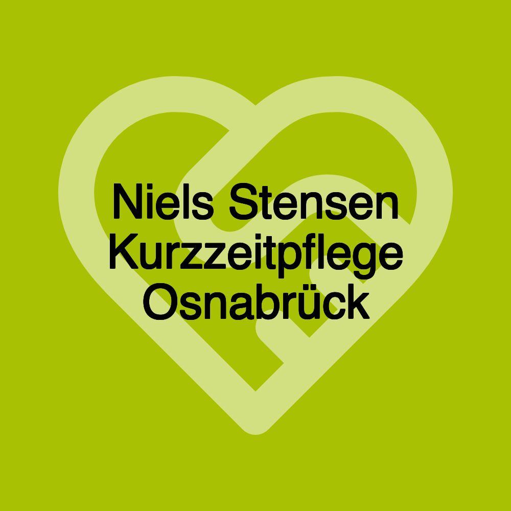 Niels Stensen Kurzzeitpflege Osnabrück