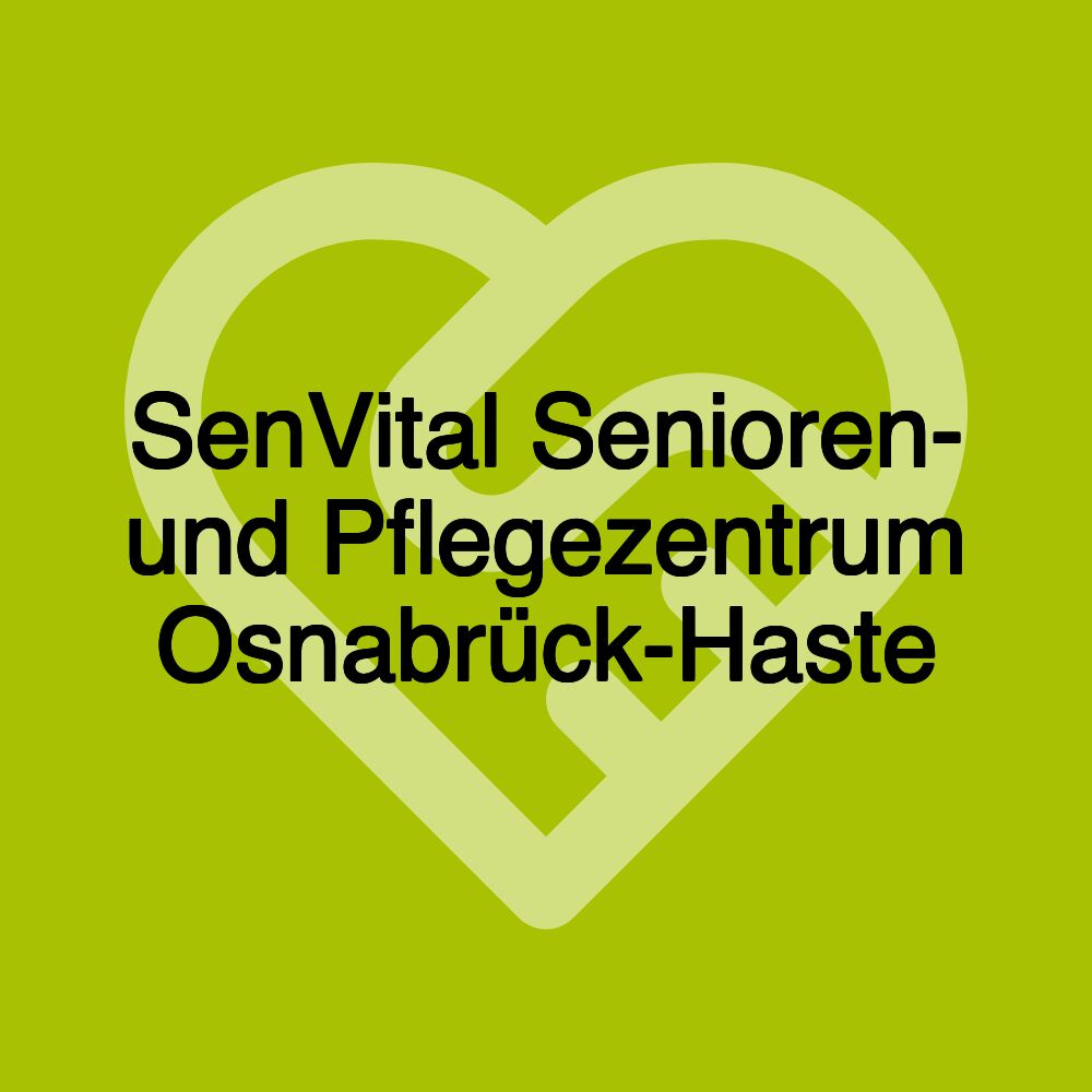 SenVital Senioren- und Pflegezentrum Osnabrück-Haste