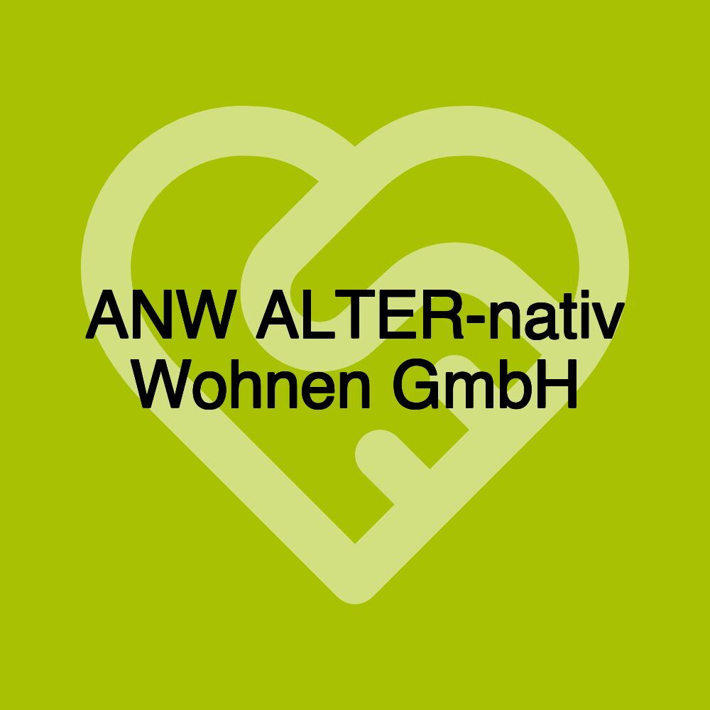 ANW ALTER-nativ Wohnen GmbH