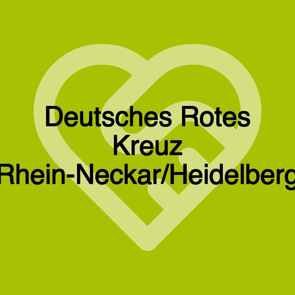 Deutsches Rotes Kreuz Rhein-Neckar/Heidelberg