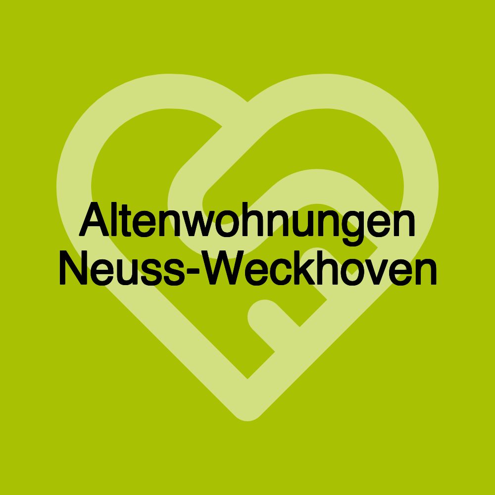 Altenwohnungen Neuss-Weckhoven