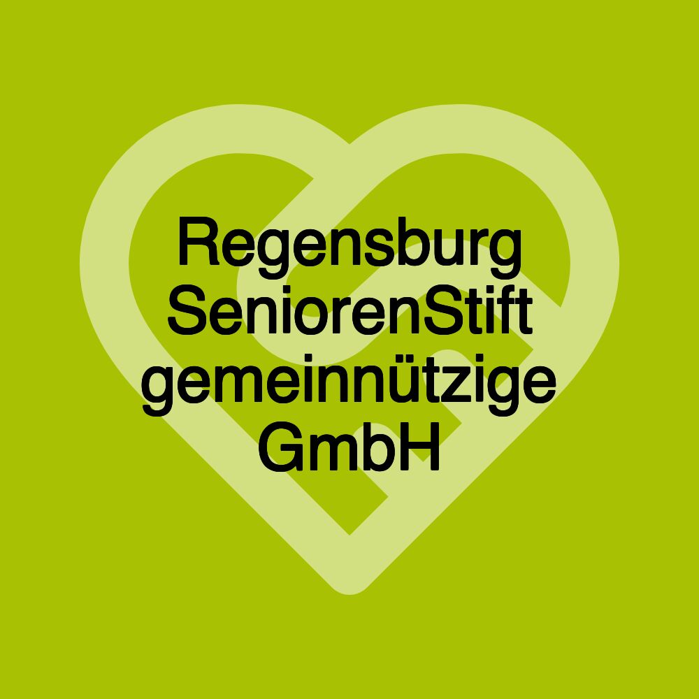 Regensburg SeniorenStift gemeinnützige GmbH