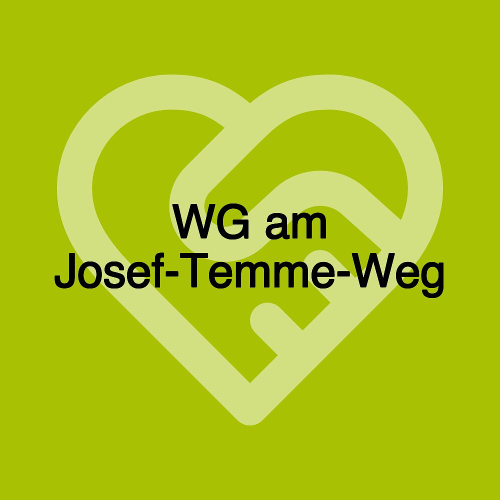 WG am Josef-Temme-Weg