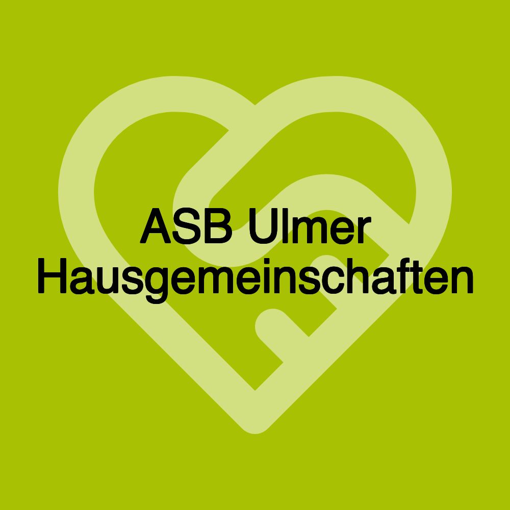 ASB Ulmer Hausgemeinschaften