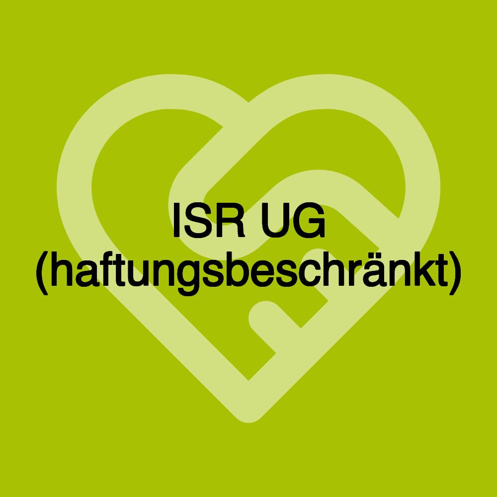 ISR UG (haftungsbeschränkt)