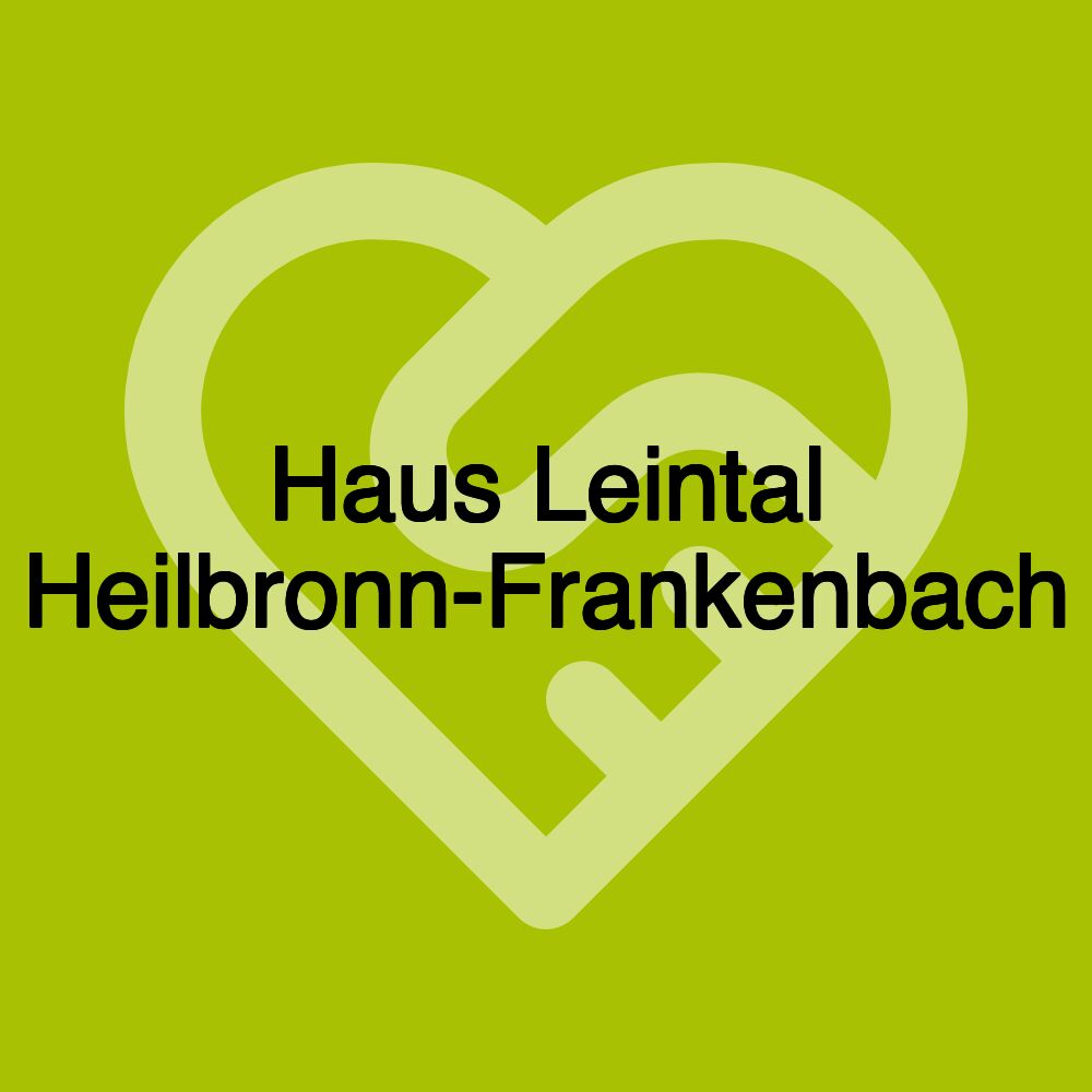 Haus Leintal Heilbronn-Frankenbach