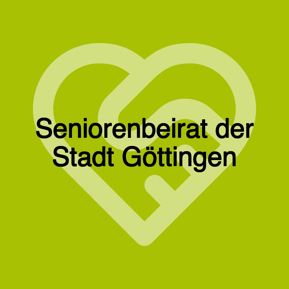 Seniorenbeirat der Stadt Göttingen