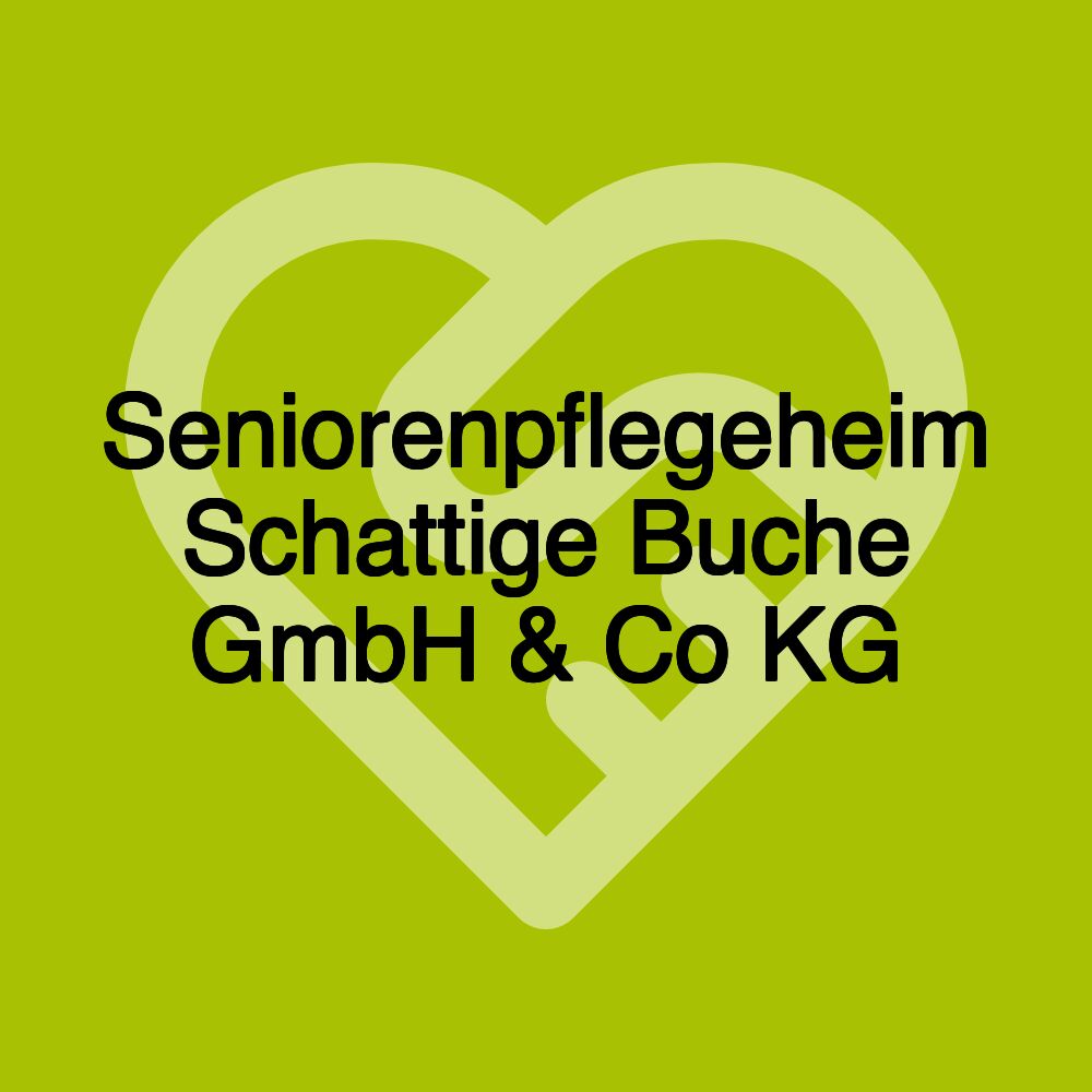 Seniorenpflegeheim Schattige Buche GmbH & Co KG