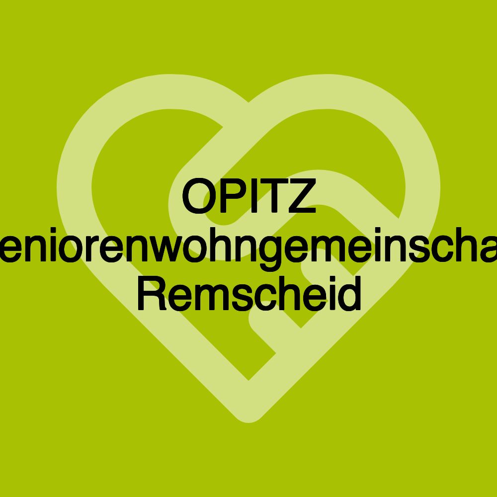 OPITZ Seniorenwohngemeinschaft Remscheid