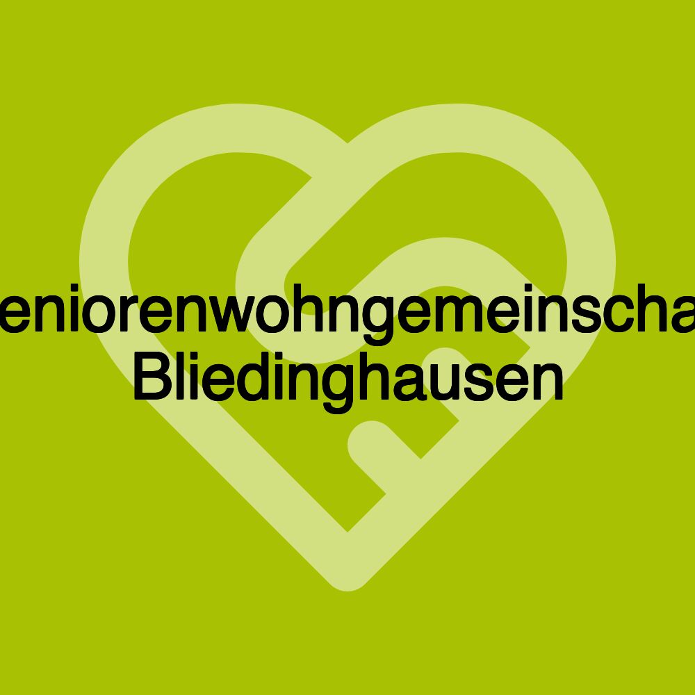 Seniorenwohngemeinschaft Bliedinghausen