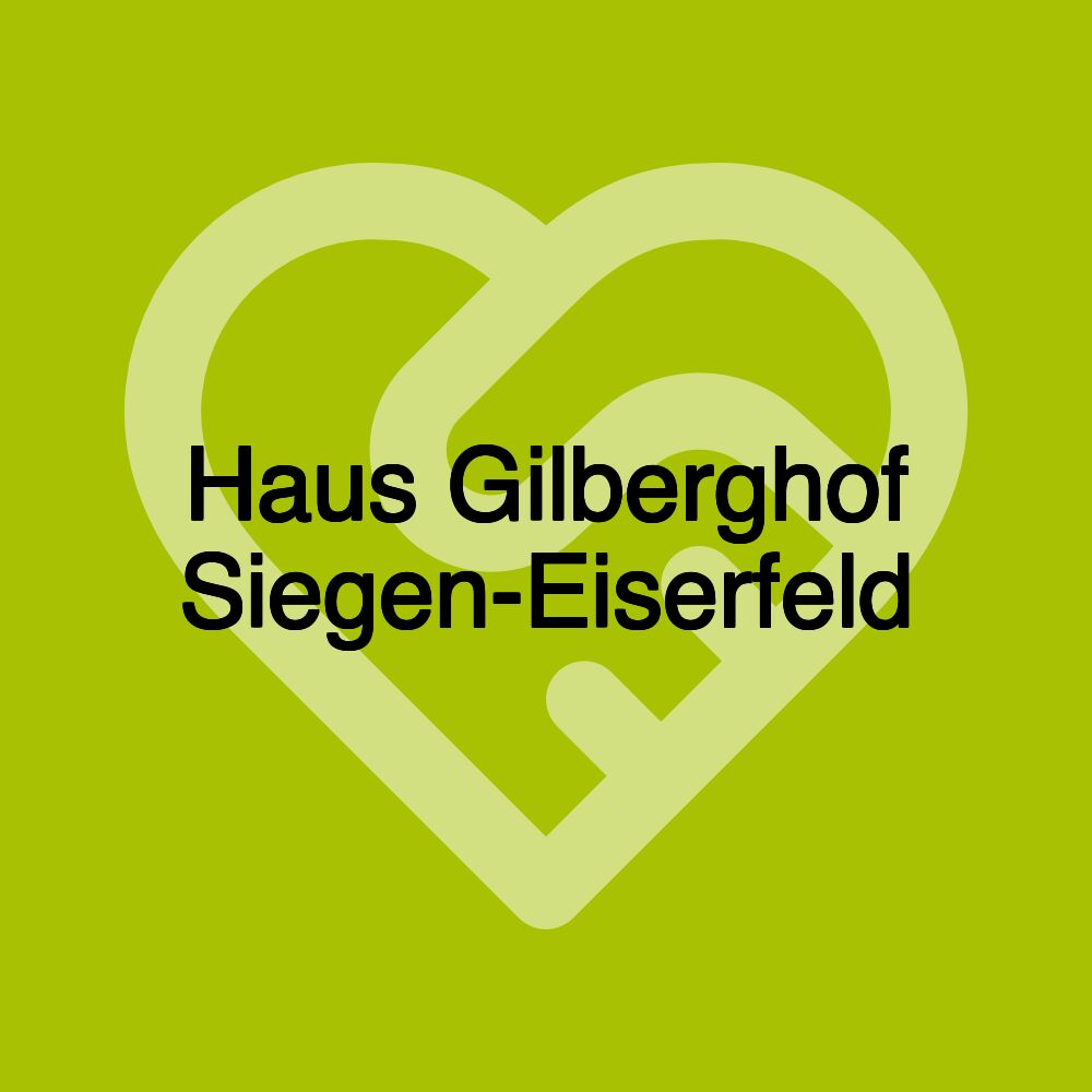 Haus Gilberghof Siegen-Eiserfeld