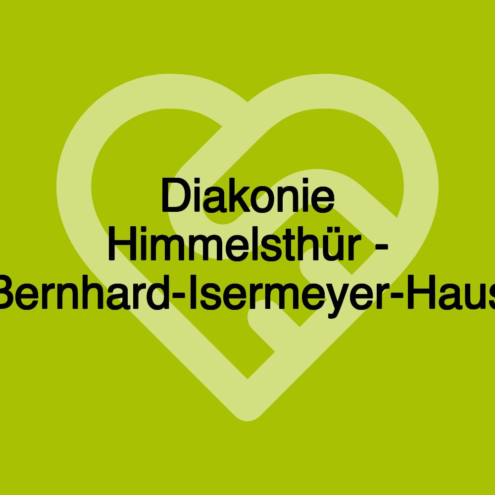 Diakonie Himmelsthür - Bernhard-Isermeyer-Haus