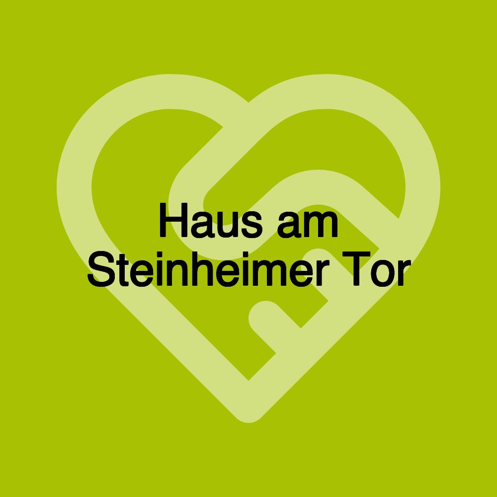 Haus am Steinheimer Tor