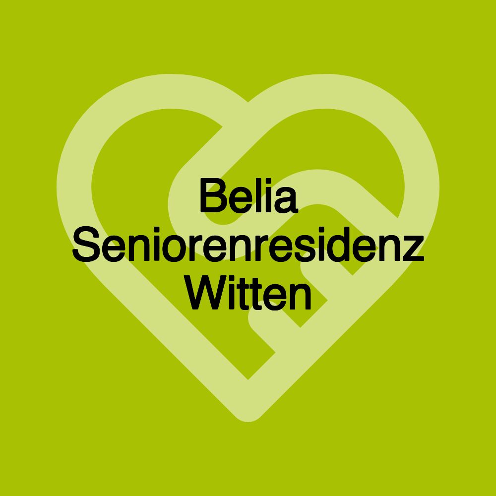 Belia Seniorenresidenz Witten