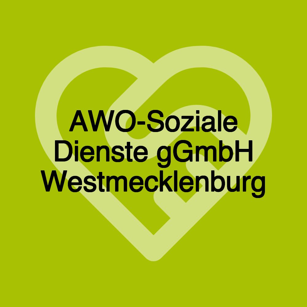 AWO-Soziale Dienste gGmbH Westmecklenburg