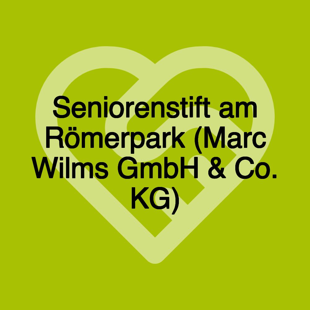 Seniorenstift am Römerpark (Marc Wilms GmbH & Co. KG)