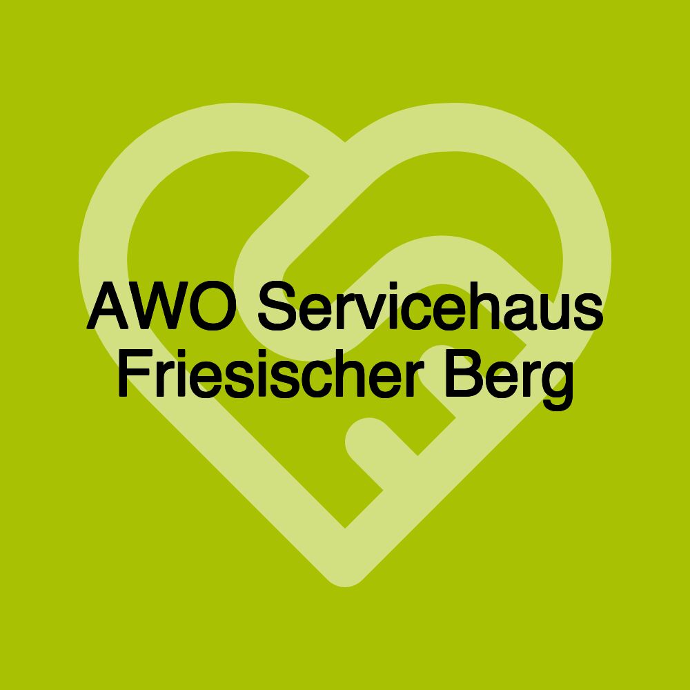 AWO Servicehaus Friesischer Berg