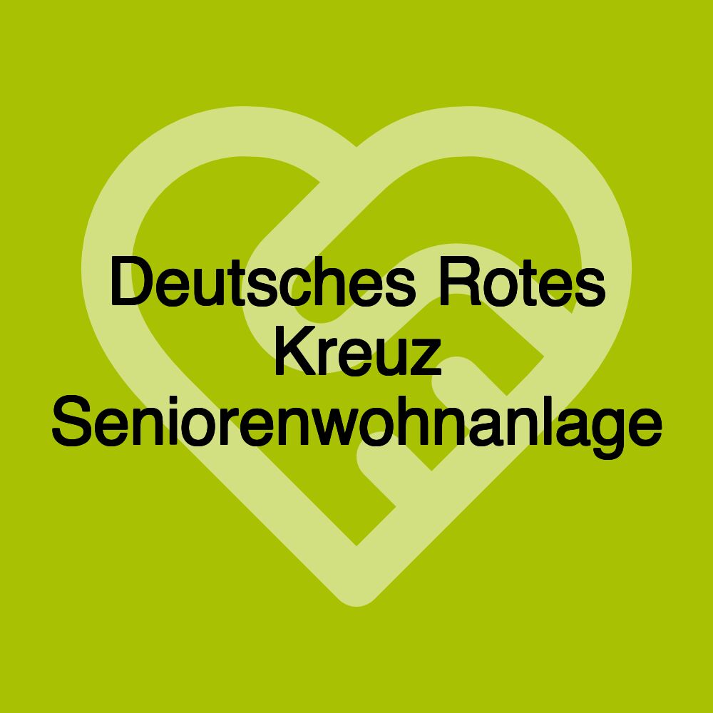 Deutsches Rotes Kreuz Seniorenwohnanlage