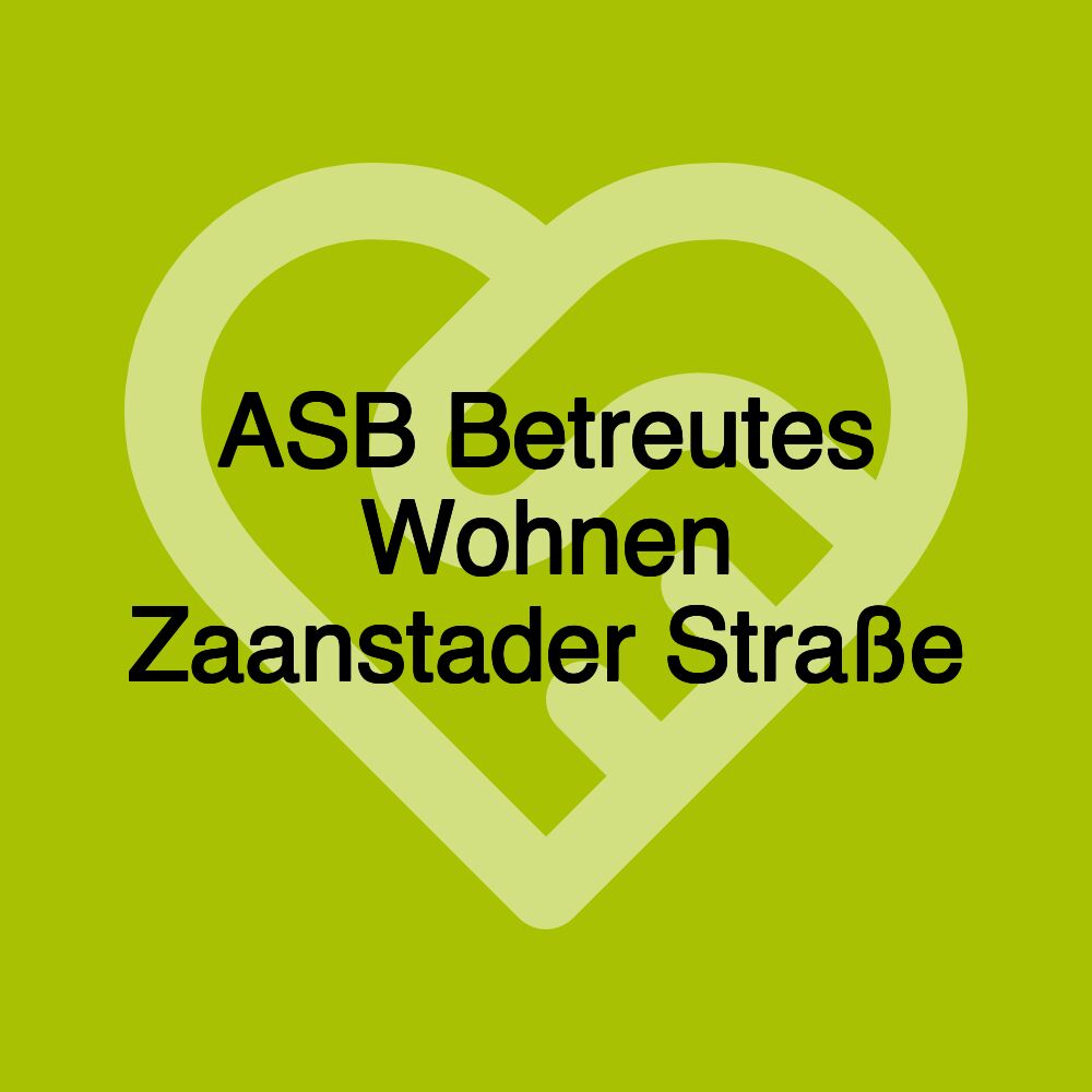 ASB Betreutes Wohnen Zaanstader Straße