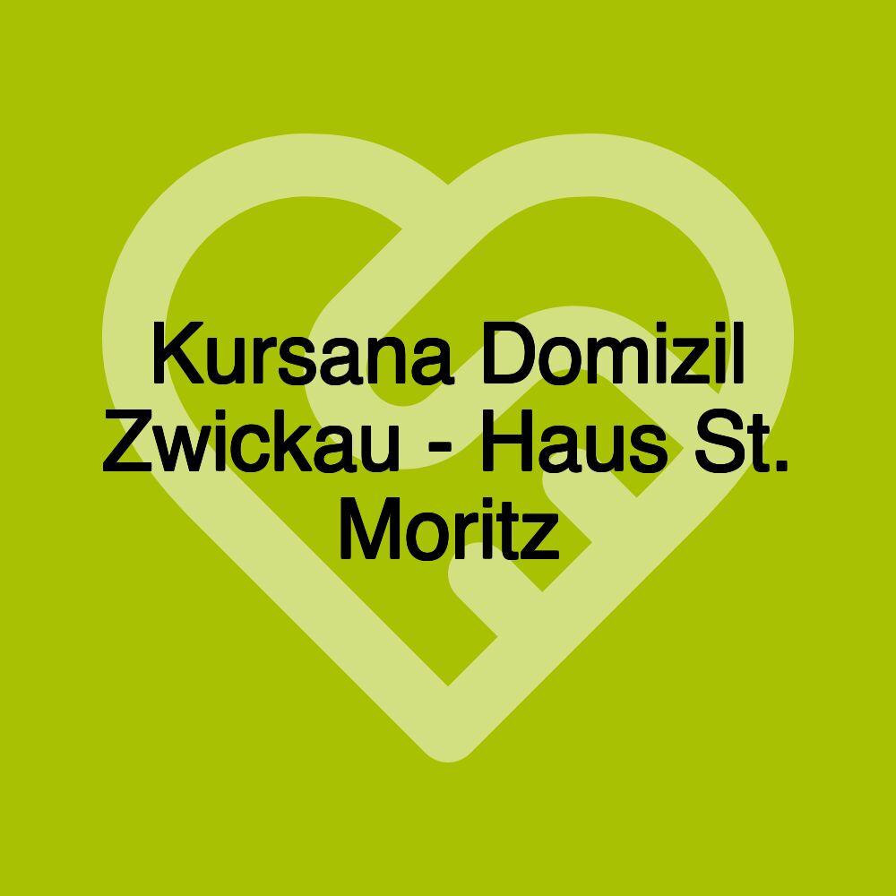 Kursana Domizil Zwickau - Haus St. Moritz