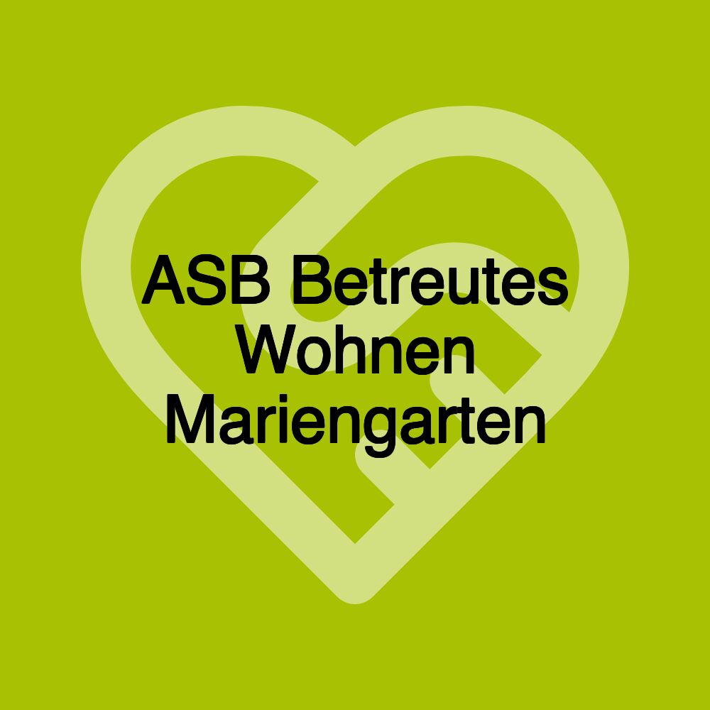 ASB Betreutes Wohnen Mariengarten