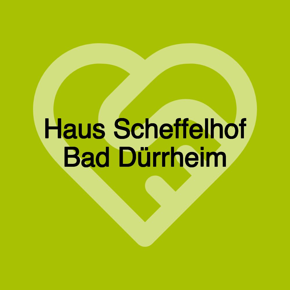 Haus Scheffelhof Bad Dürrheim