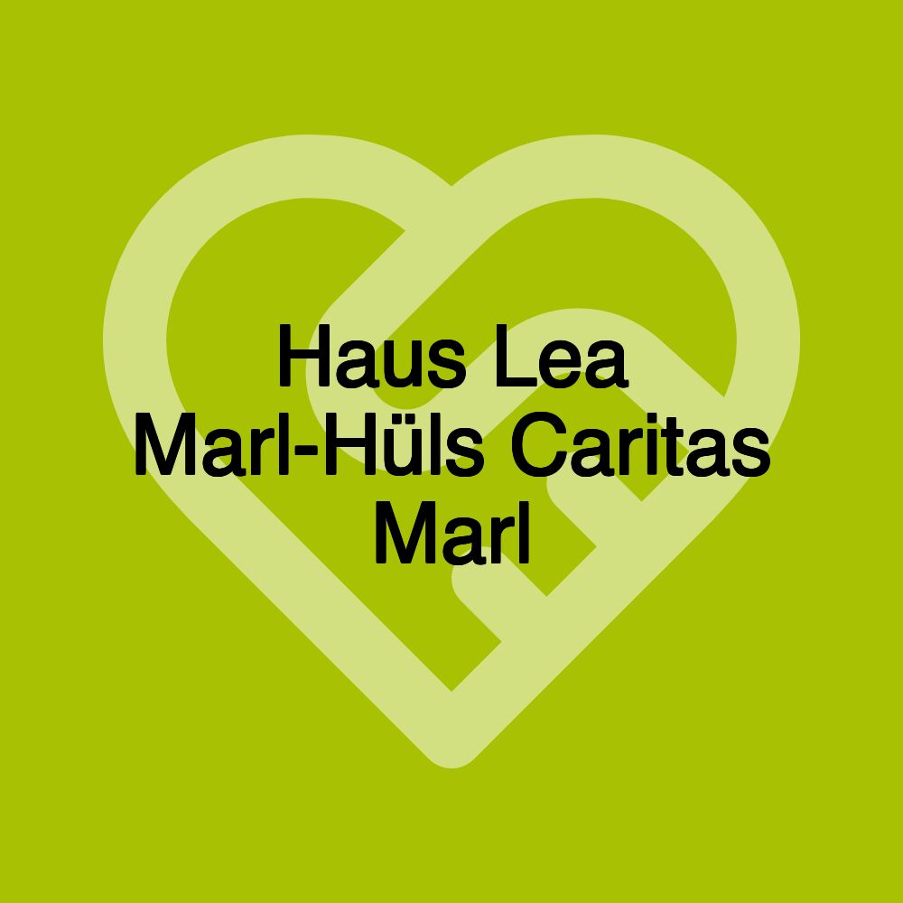 Haus Lea Marl-Hüls Caritas Marl