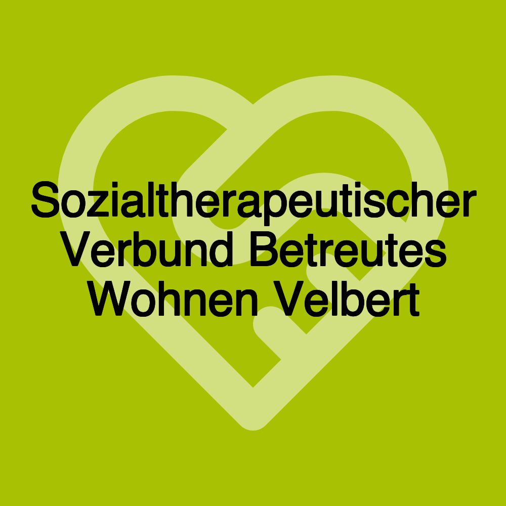 Sozialtherapeutischer Verbund Betreutes Wohnen Velbert