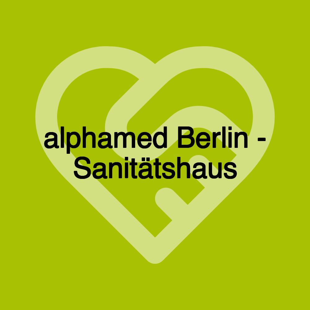 alphamed Berlin - Sanitätshaus