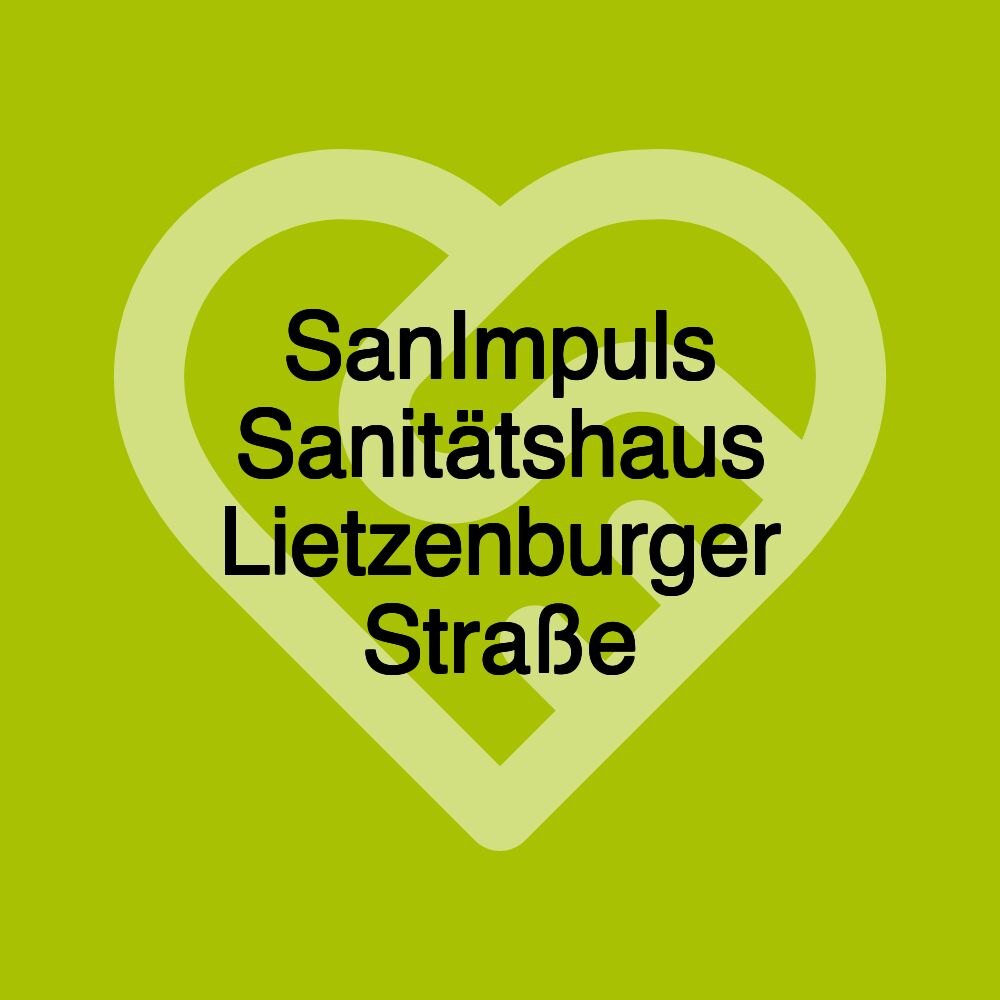 SanImpuls Sanitätshaus Lietzenburger Straße