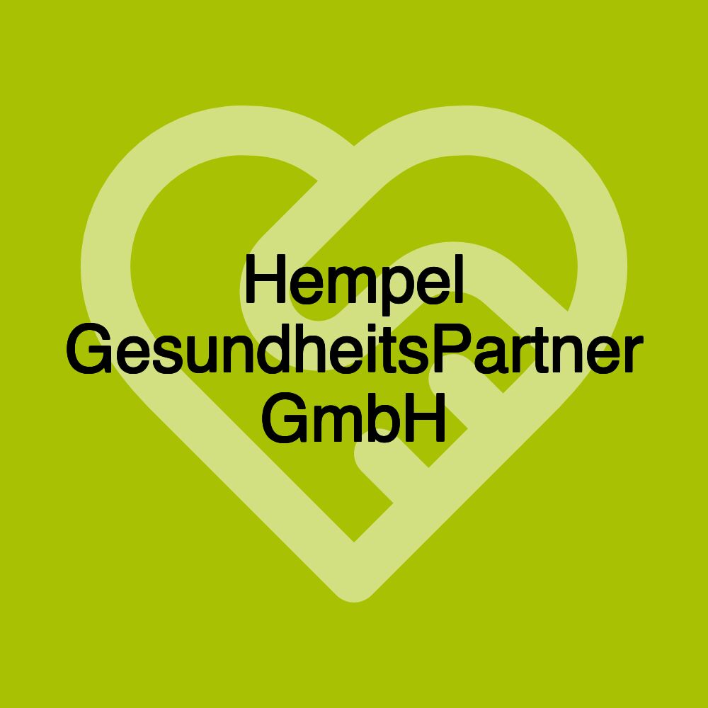 Hempel GesundheitsPartner GmbH