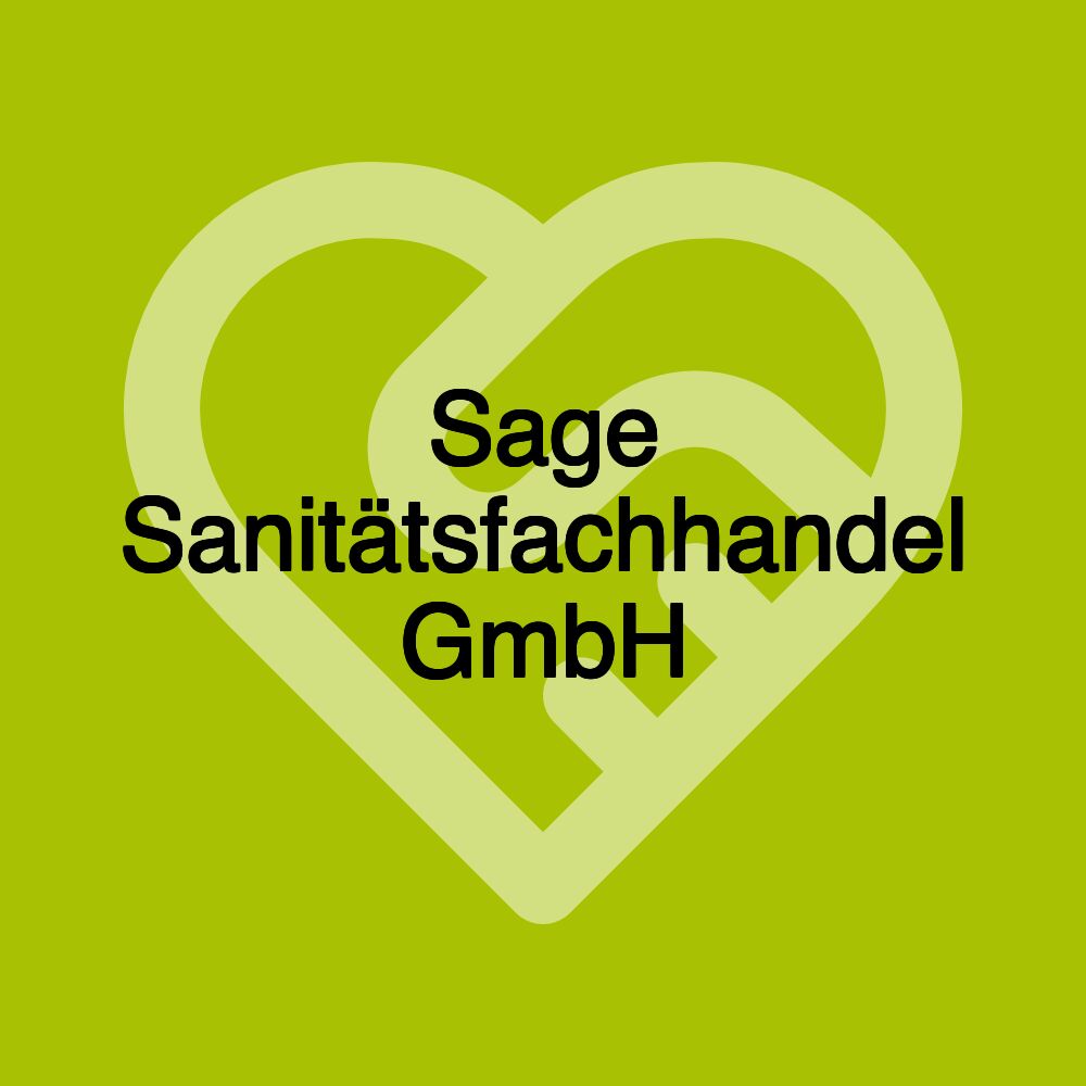 Sage Sanitätsfachhandel GmbH